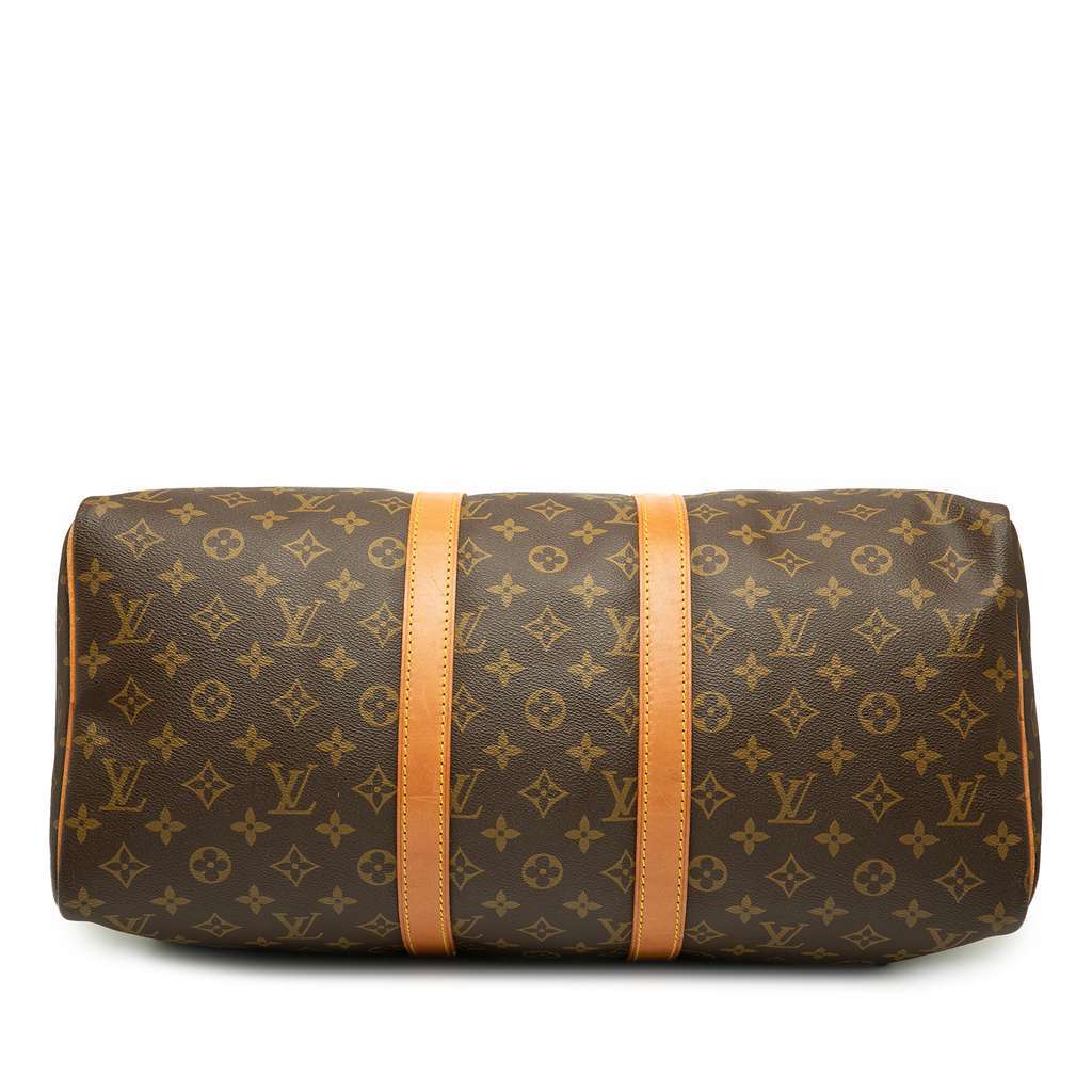 Louis Vuitton Monogram Keepall 45 Brown Good condition - Inside View