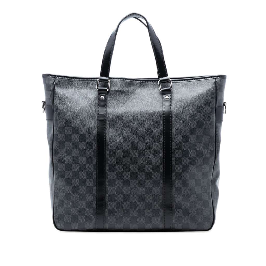 Louis Vuitton Damier Graphite Tadao PM Black Very good - Front View