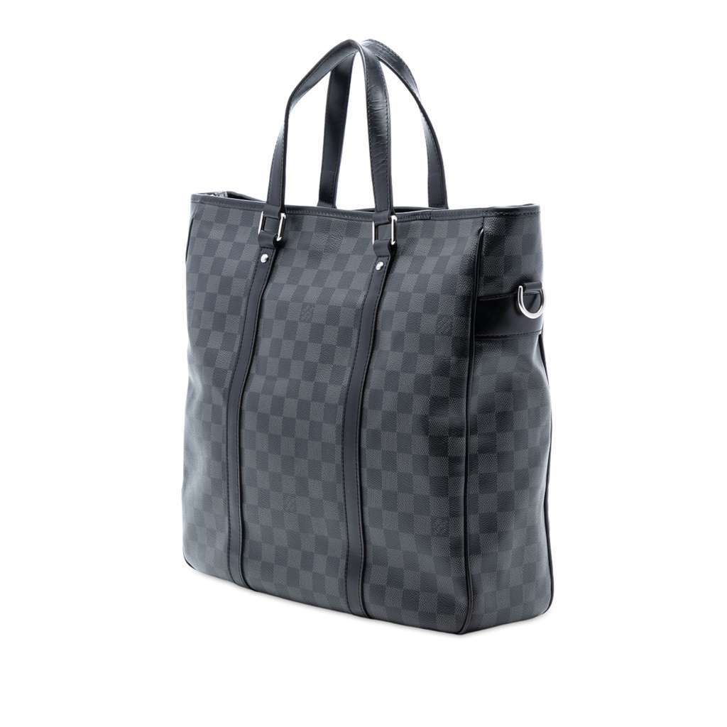 Louis Vuitton Damier Graphite Tadao PM Black Very good - Back View