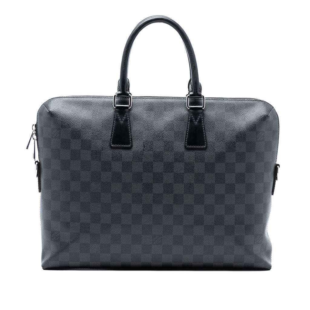 Louis Vuitton Damier Graphite Porte Documents Jour Black Very good - Front View