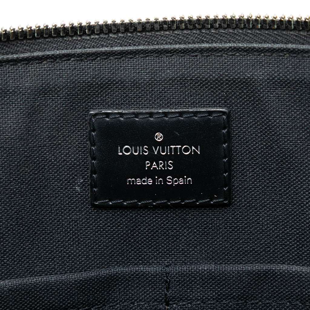 Louis Vuitton Damier Graphite Porte Documents Jour Black Very good - Box View