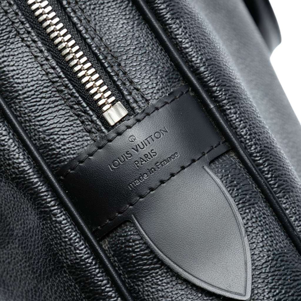 Louis Vuitton Damier Graphite Porte Documents Voyage PM Black Very good condition - Box View