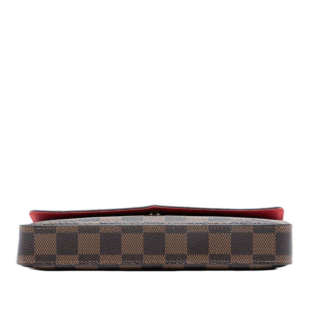 Louis Vuitton Damier Ebene Pochette Felicie Brown Very good condition - Inside View