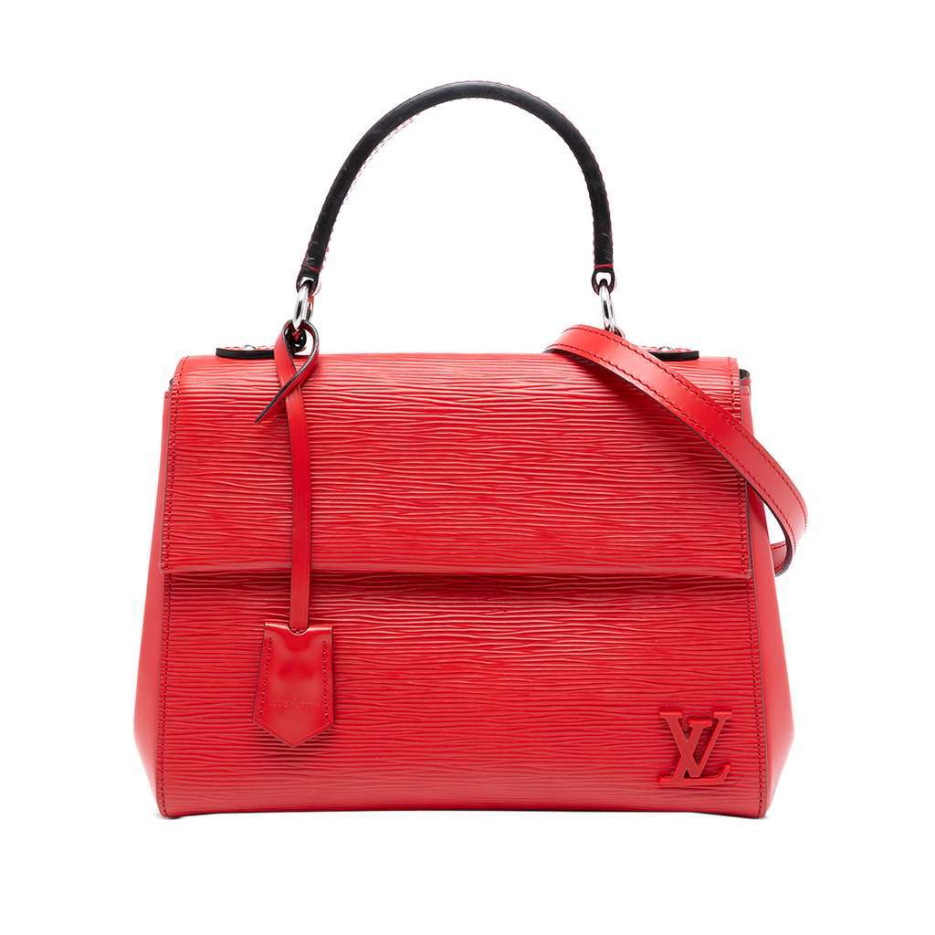Louis Vuitton Epi Cluny BB Red Leather Good - Front View