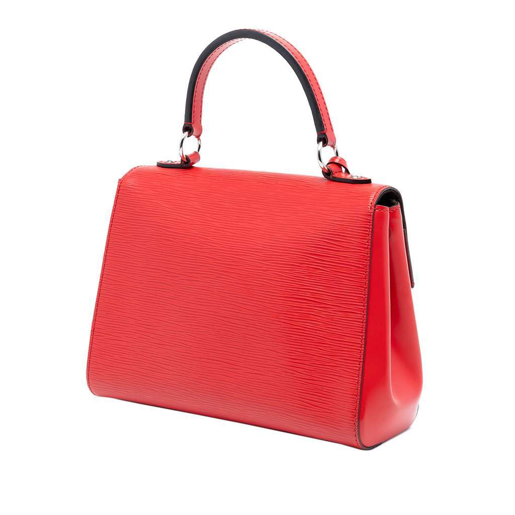 Louis Vuitton Epi Cluny BB Red Leather Good - Back View