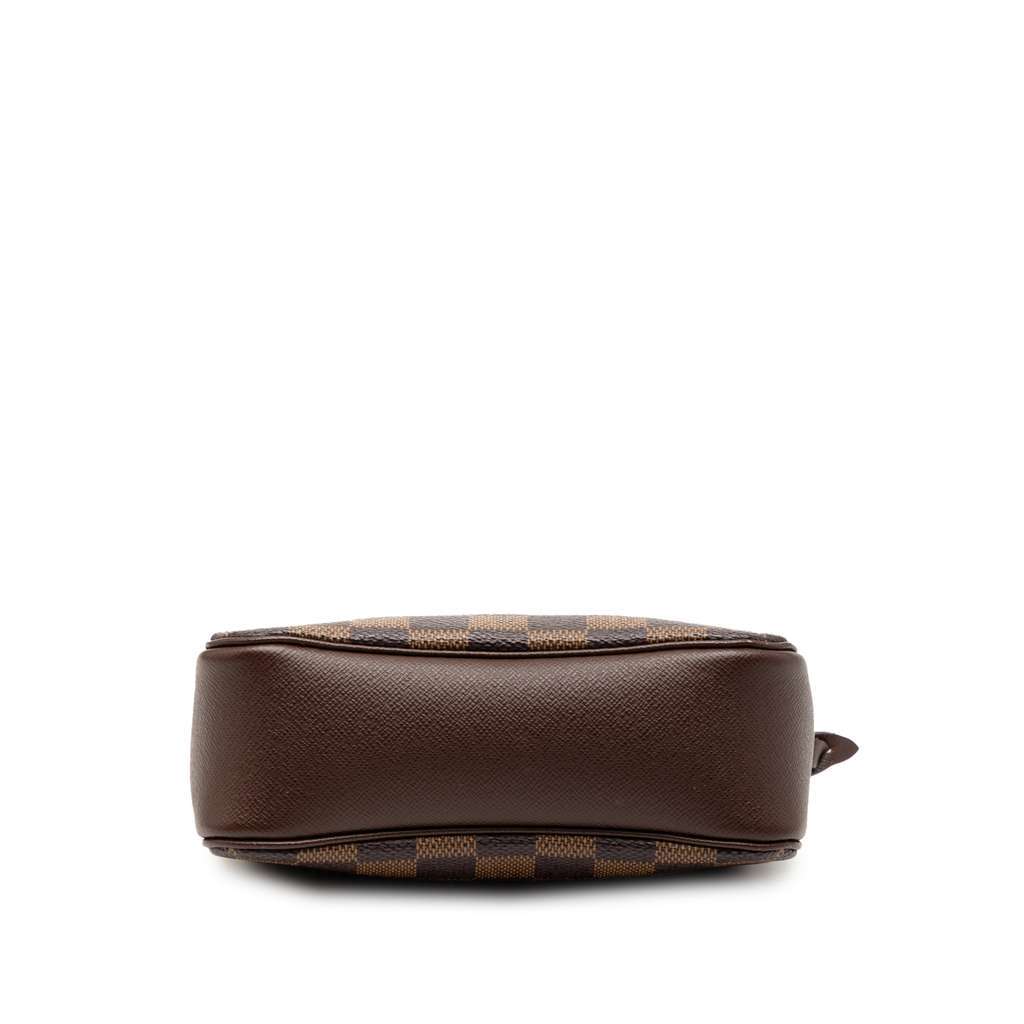 Louis Vuitton Damier Ebene Trousse Pochette Brown Very good - Inside View