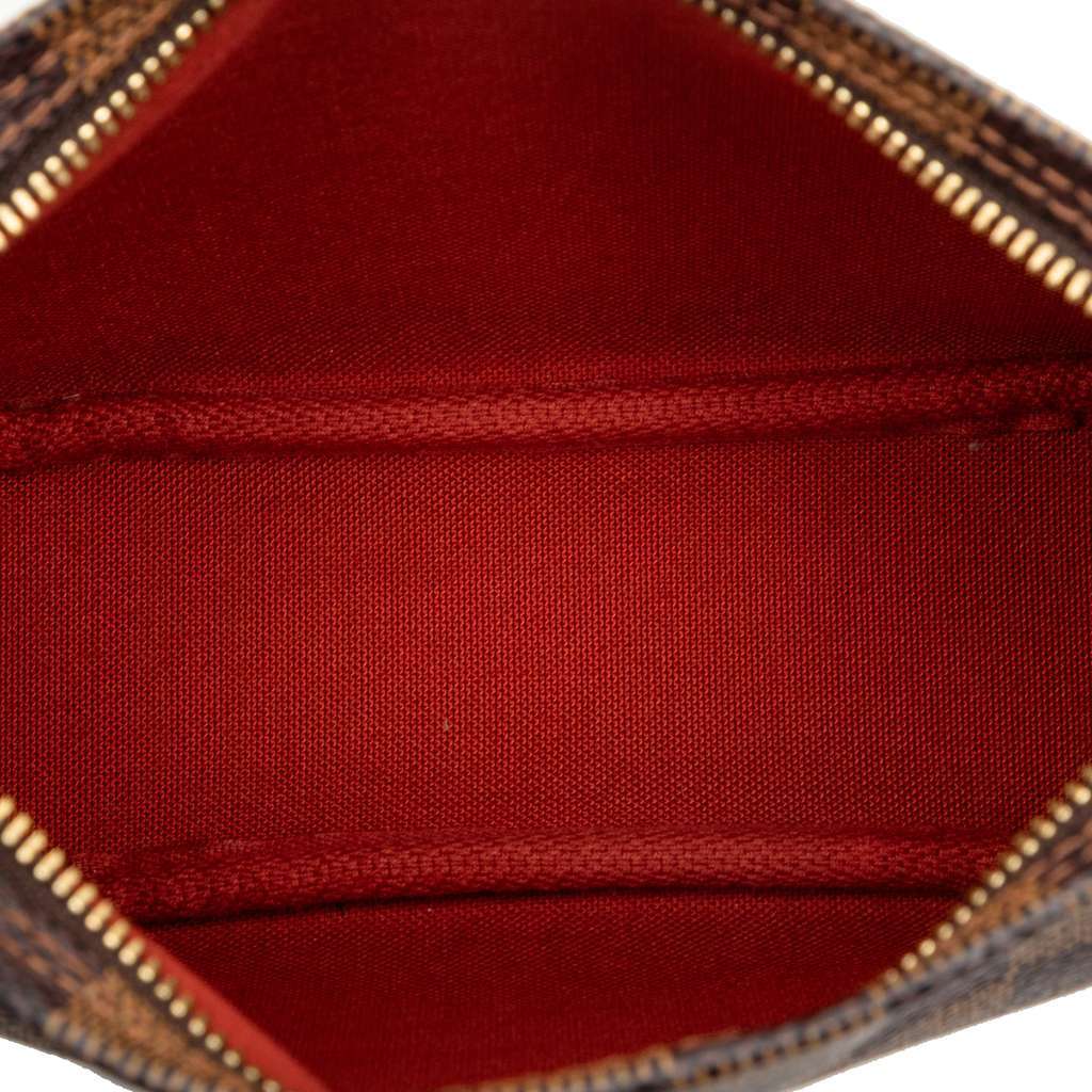 Louis Vuitton Damier Ebene Trousse Pochette Brown Very good - Model View