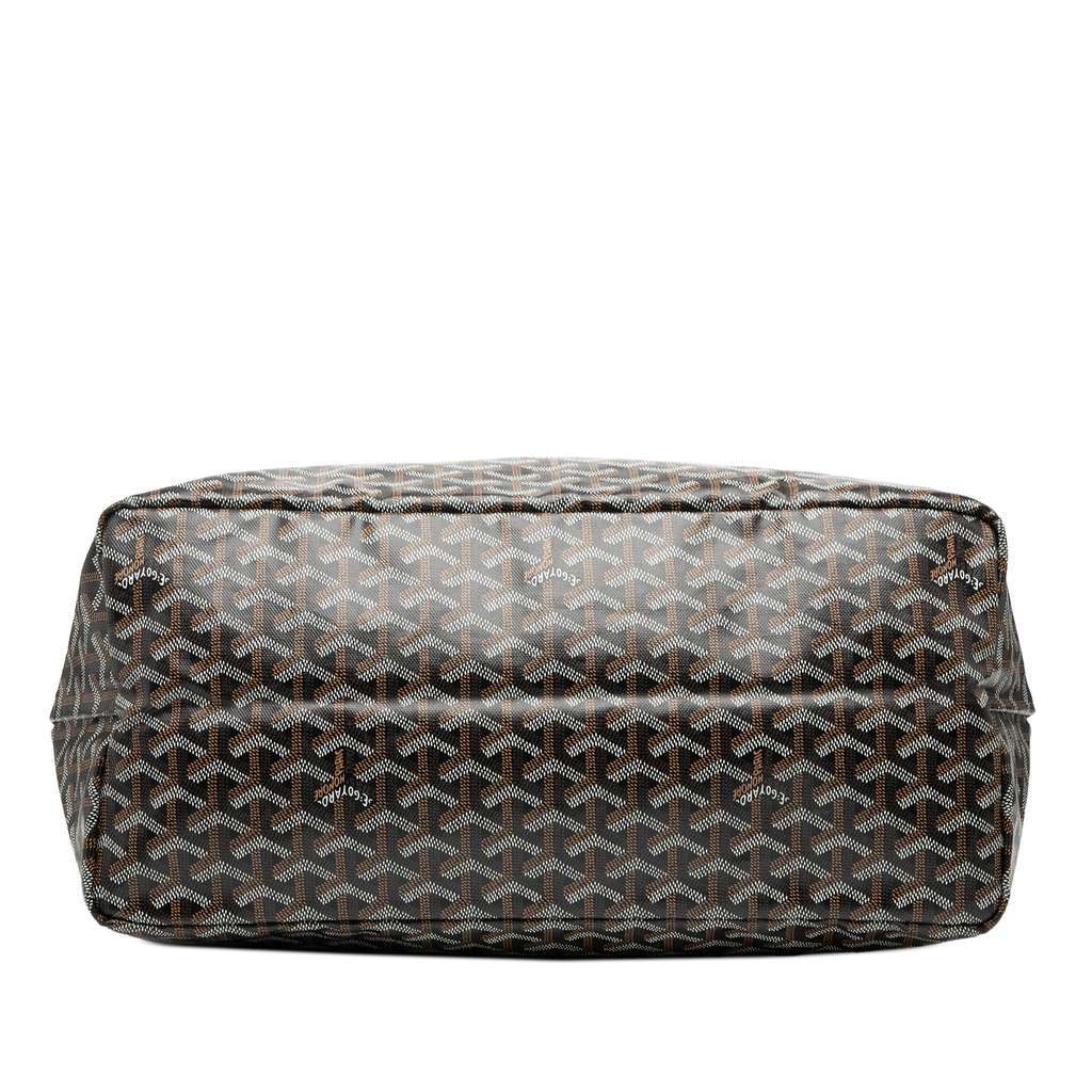 Goyard Goyardine Saint Louis GM Black Canvas Very good - Inside View