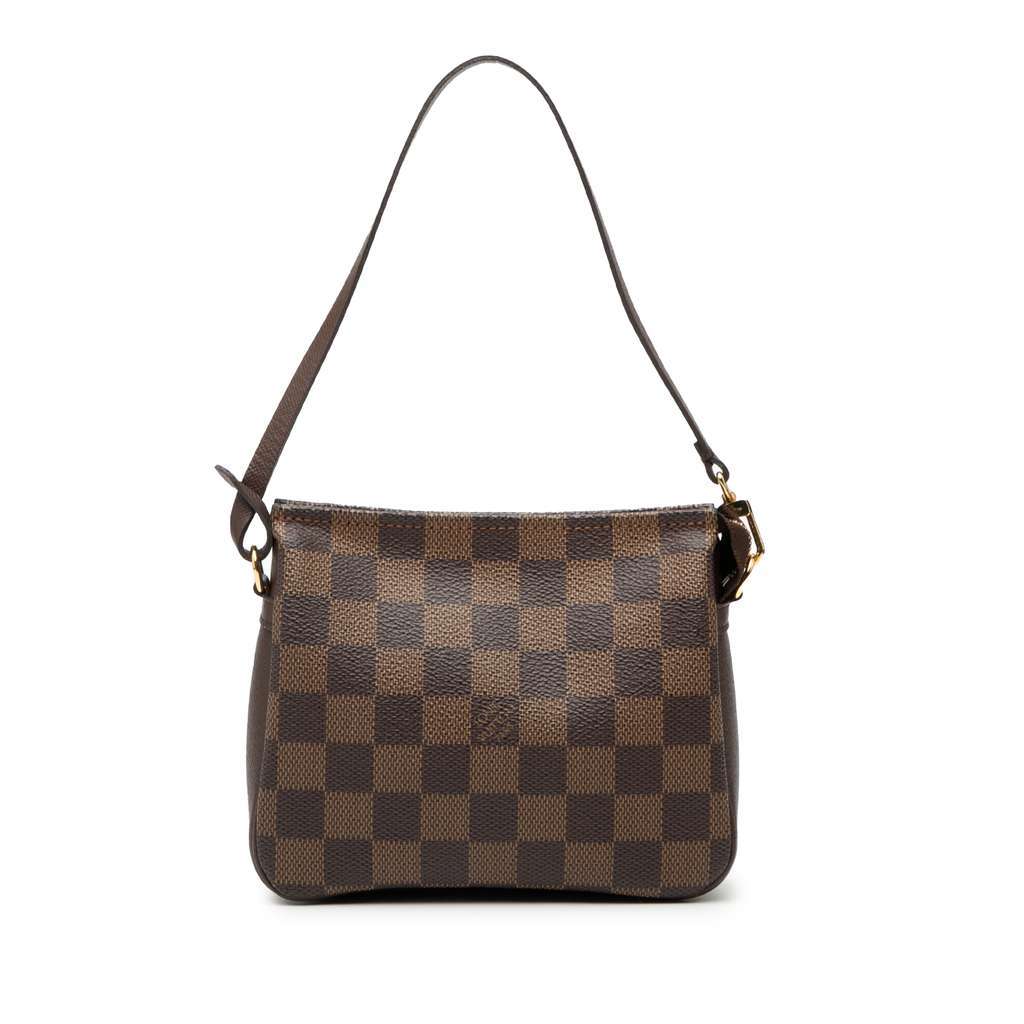 Louis Vuitton Damier Ebene Trousse Pochette Brown Very good - Front View