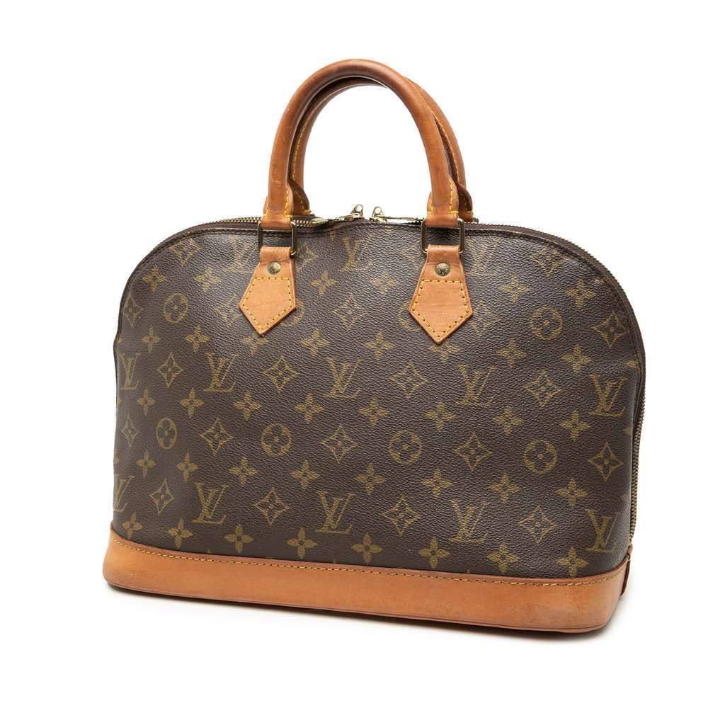 Louis Vuitton Monogram Alma PM Brown Very good - Back View