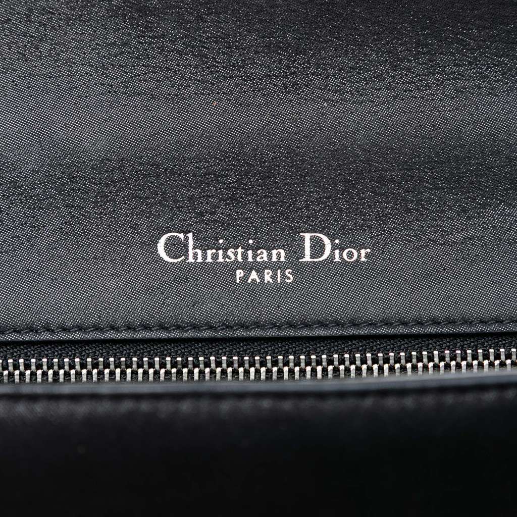 Dior Small Lambskin Diorama Flap Black Leather Good - Box View