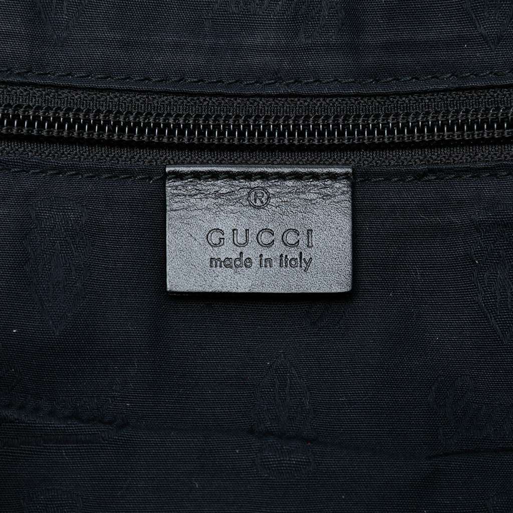 Gucci GG Imprime Business Bag Black Canvas Good - Box View