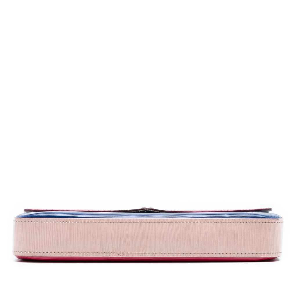 Louis Vuitton Epi Tricolor Pochette Felicie Pink Leather Very good - Inside View