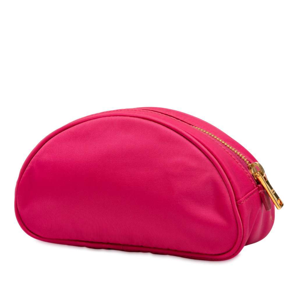 Prada Tessuto Pouch Pink Very good - Back View