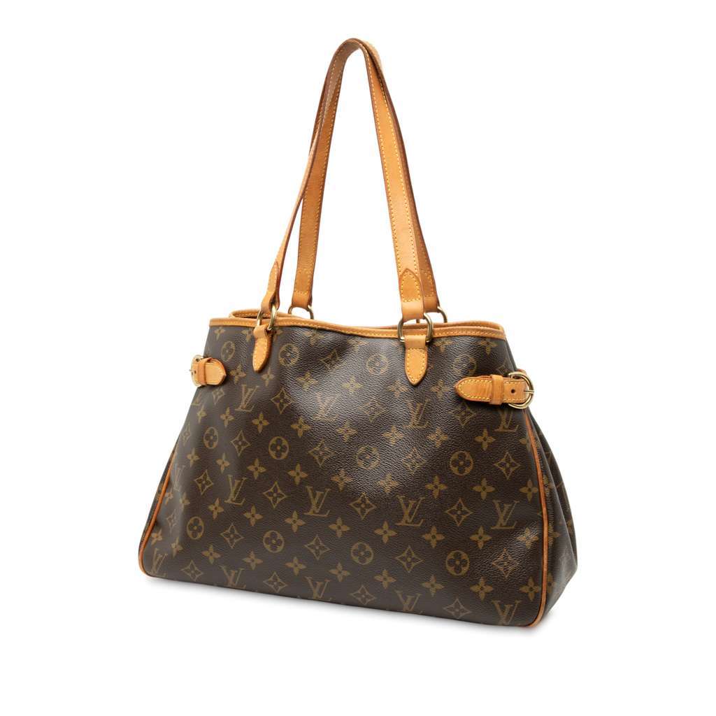 Louis Vuitton Monogram Batignolles Horizontal Brown Good - Back View