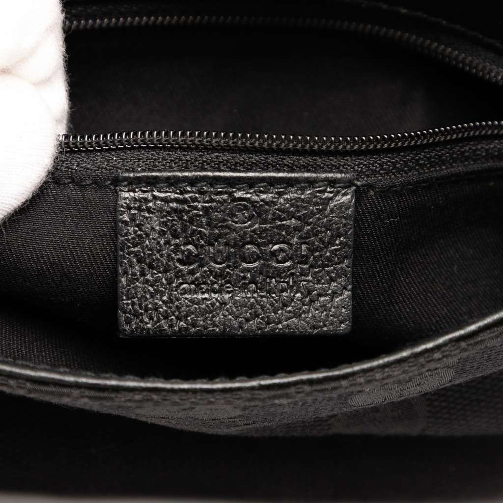 Gucci GG Canvas Belt Bag Black Canvas Very good - Box View