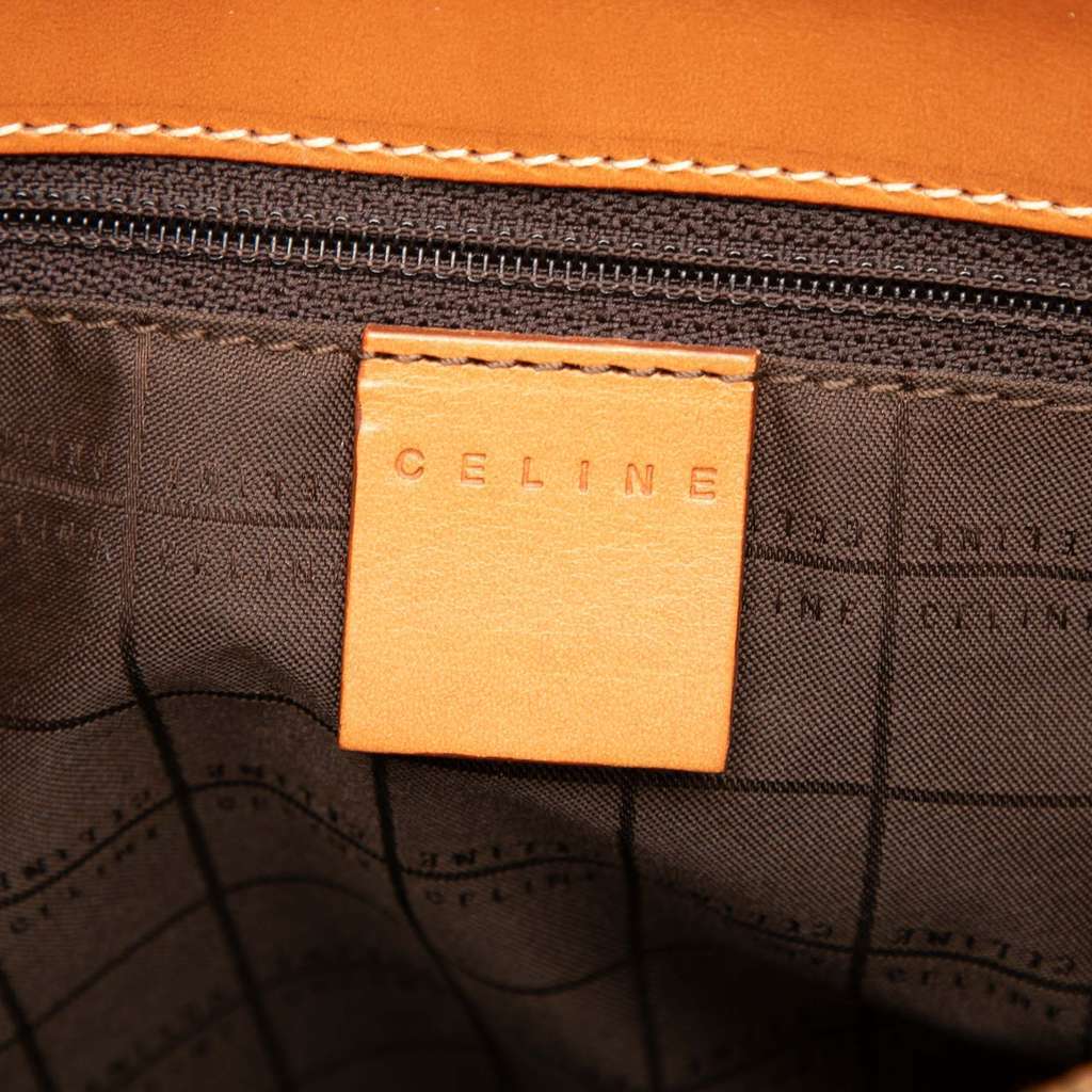 Celine Macadam Coated Canvas Tote Brown Canvas Very good - Box View