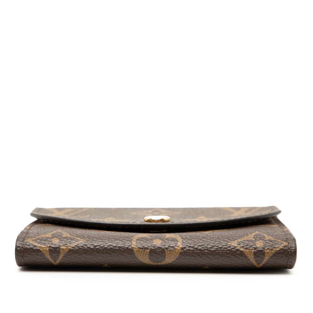 Louis Vuitton Monogram Rosalie Coin Purse Brown Good - Inside View