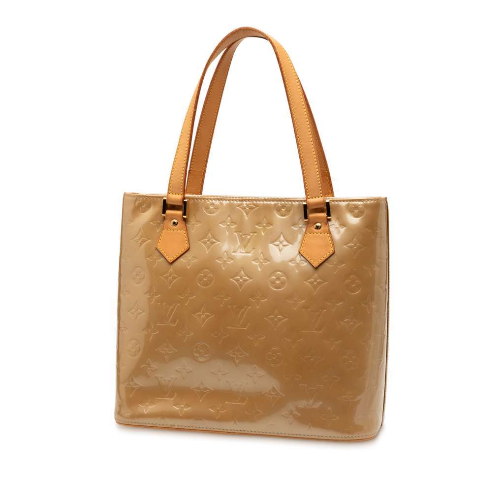 Louis Vuitton Monogram Vernis Houston Brown Leather Very good - Back View