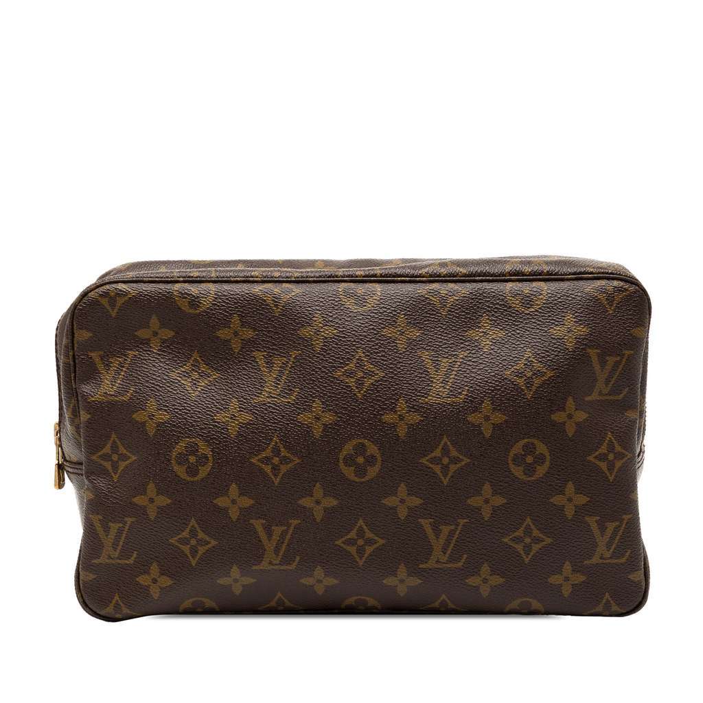 Louis Vuitton Monogram Trousse Toilette 28 Brown Very good - Front View