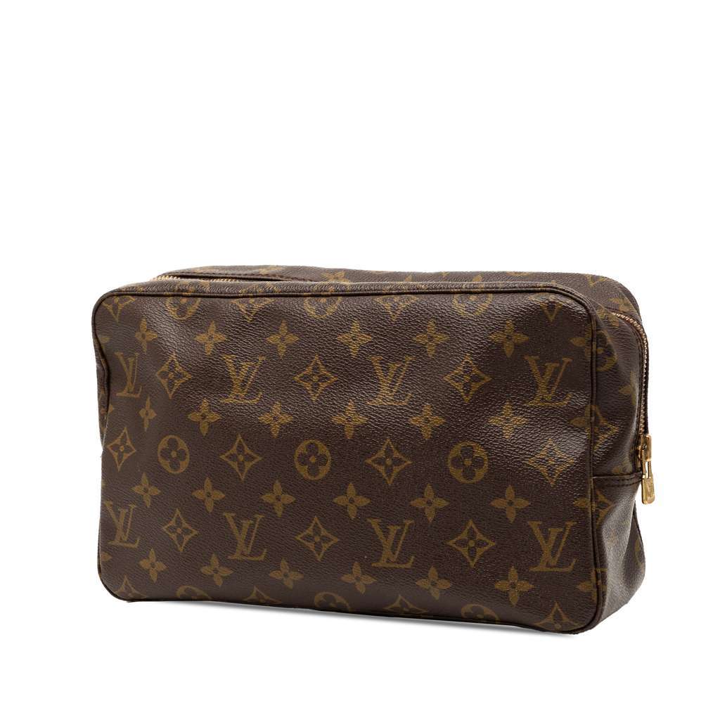 Louis Vuitton Monogram Trousse Toilette 28 Brown Very good - Back View