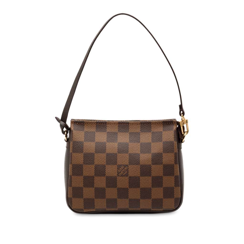 Louis Vuitton Damier Ebene Trousse Pochette Brown Very good - Front View