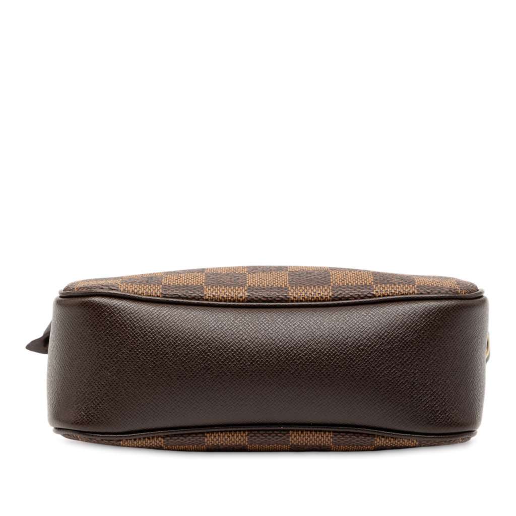 Louis Vuitton Damier Ebene Trousse Pochette Brown Very good - Inside View