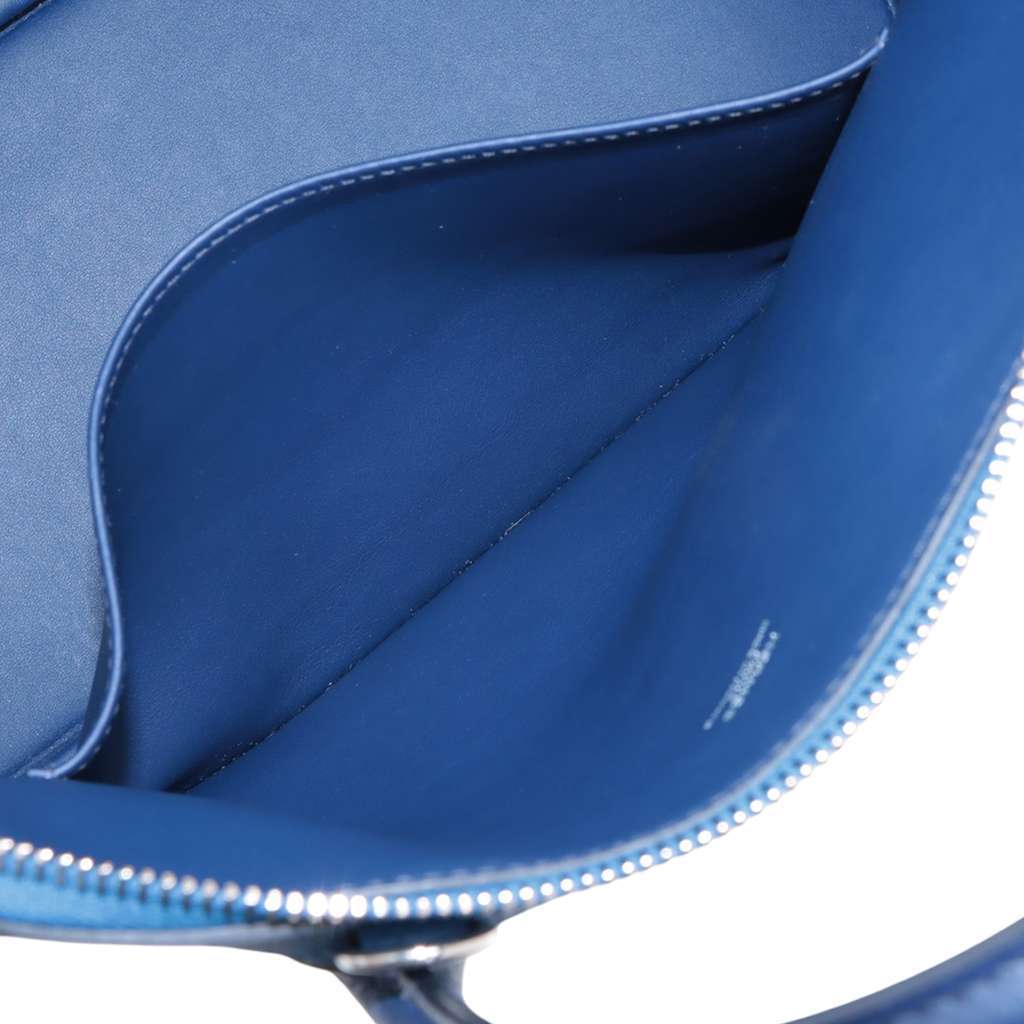 Hermès Epsom Rainbow Bolide 1923 30 Blue Leather Good condition - Model View