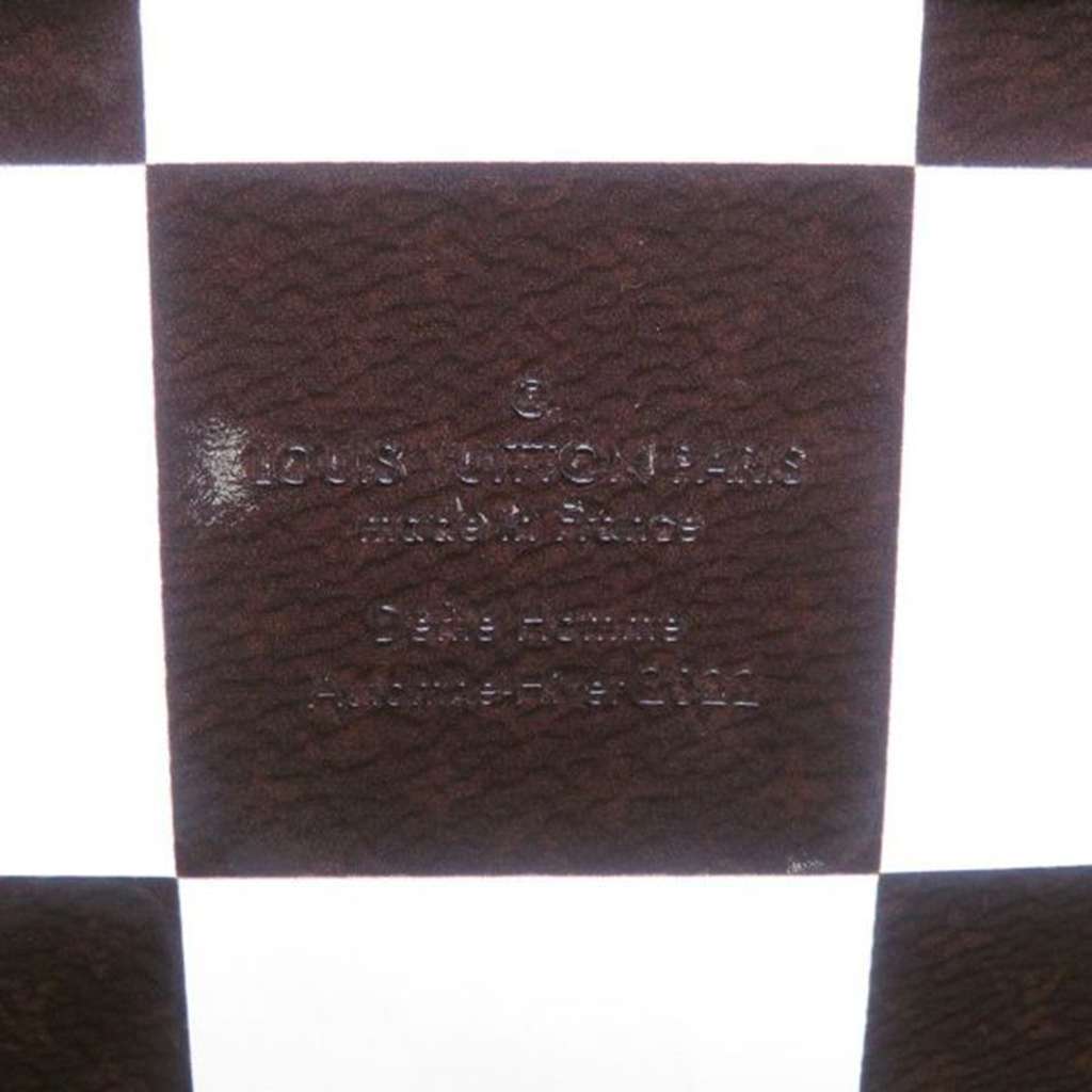 Louis Vuitton Monogram Chess Soft Trunk Brown Very good - Box View