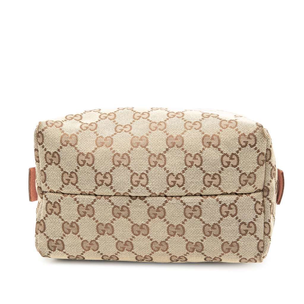 Gucci Mini GG Canvas Balthus Tofu Bag Brown Canvas Very good condition - Inside View