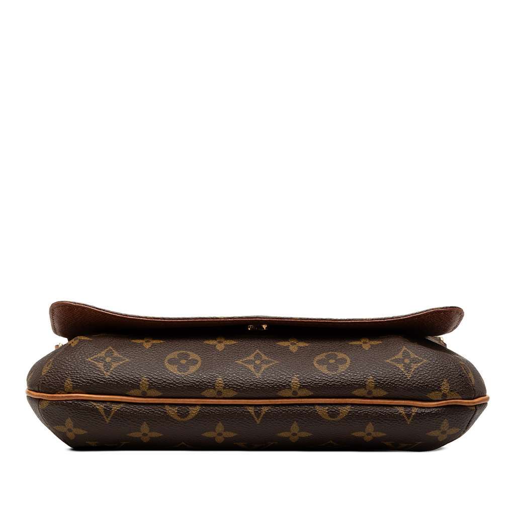 Louis Vuitton Monogram Musette Tango Short Strap Brown Good - Inside View