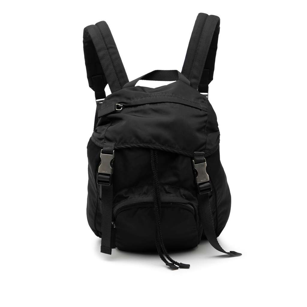Prada Tessuto Montagna Backpack Black Very good condition - Front View
