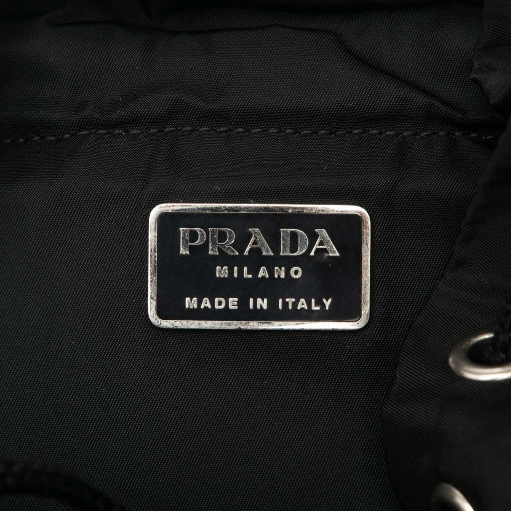 Prada Tessuto Montagna Backpack Black Very good condition - Box View