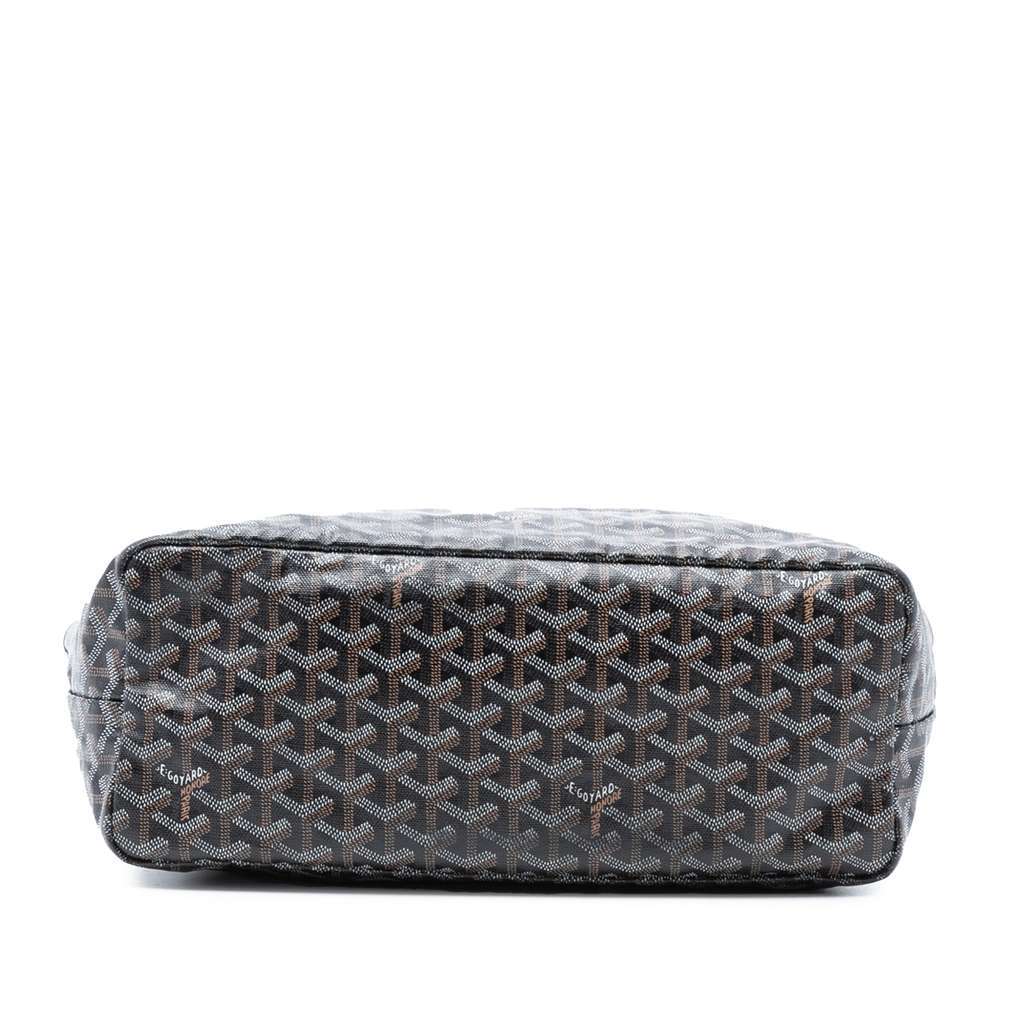 Goyard Goyardine Saint Louis PM Black Canvas Very good condition - Inside View