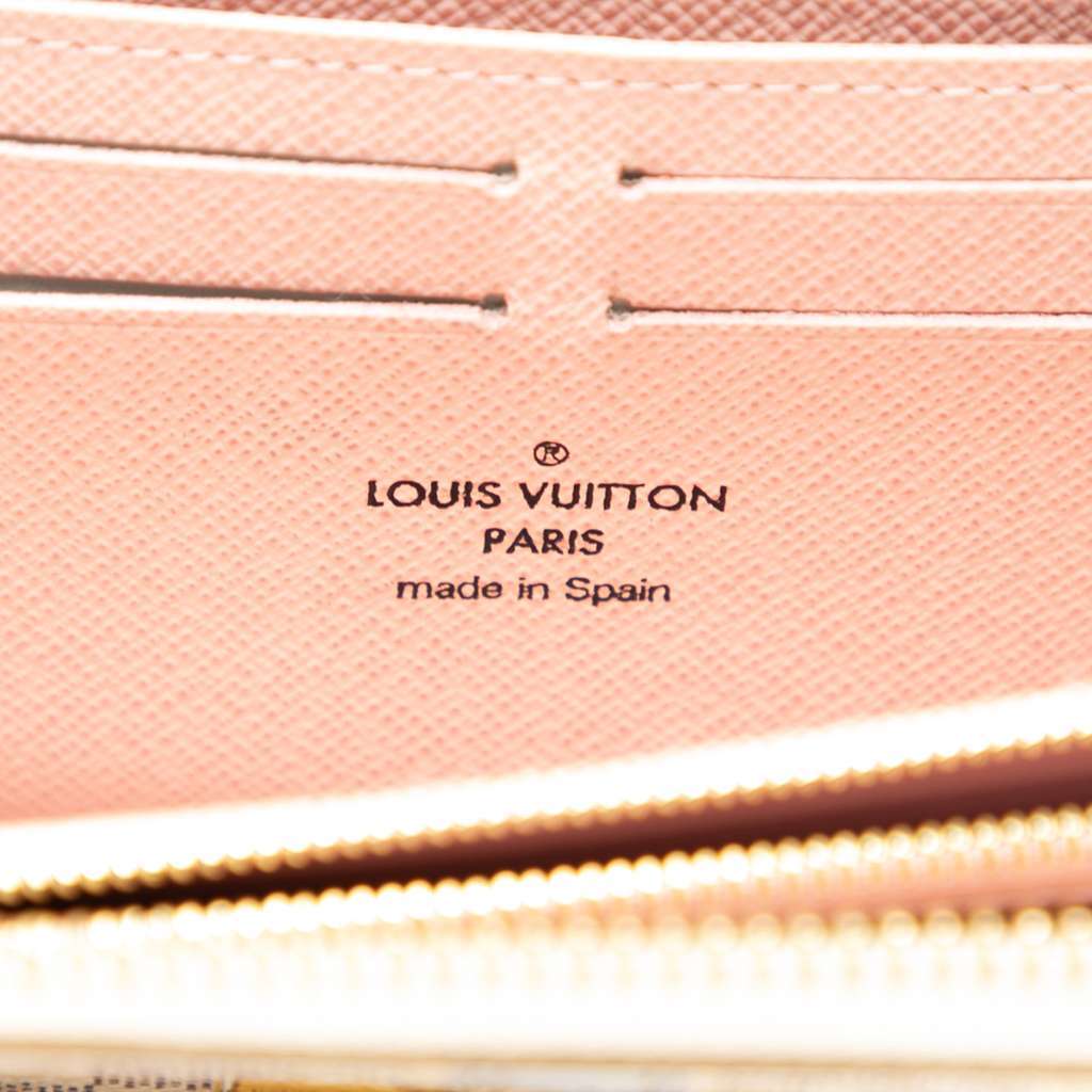 Louis Vuitton Damier Azur Summer Trunks Zippy Long Wallet White Very good condition - Box View