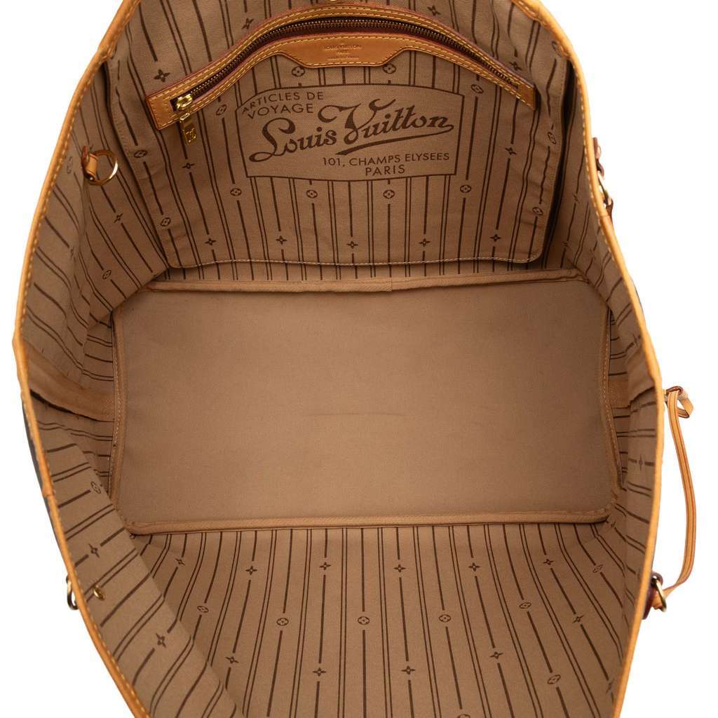 Louis Vuitton Monogram Neverfull GM Brown Good - Model View