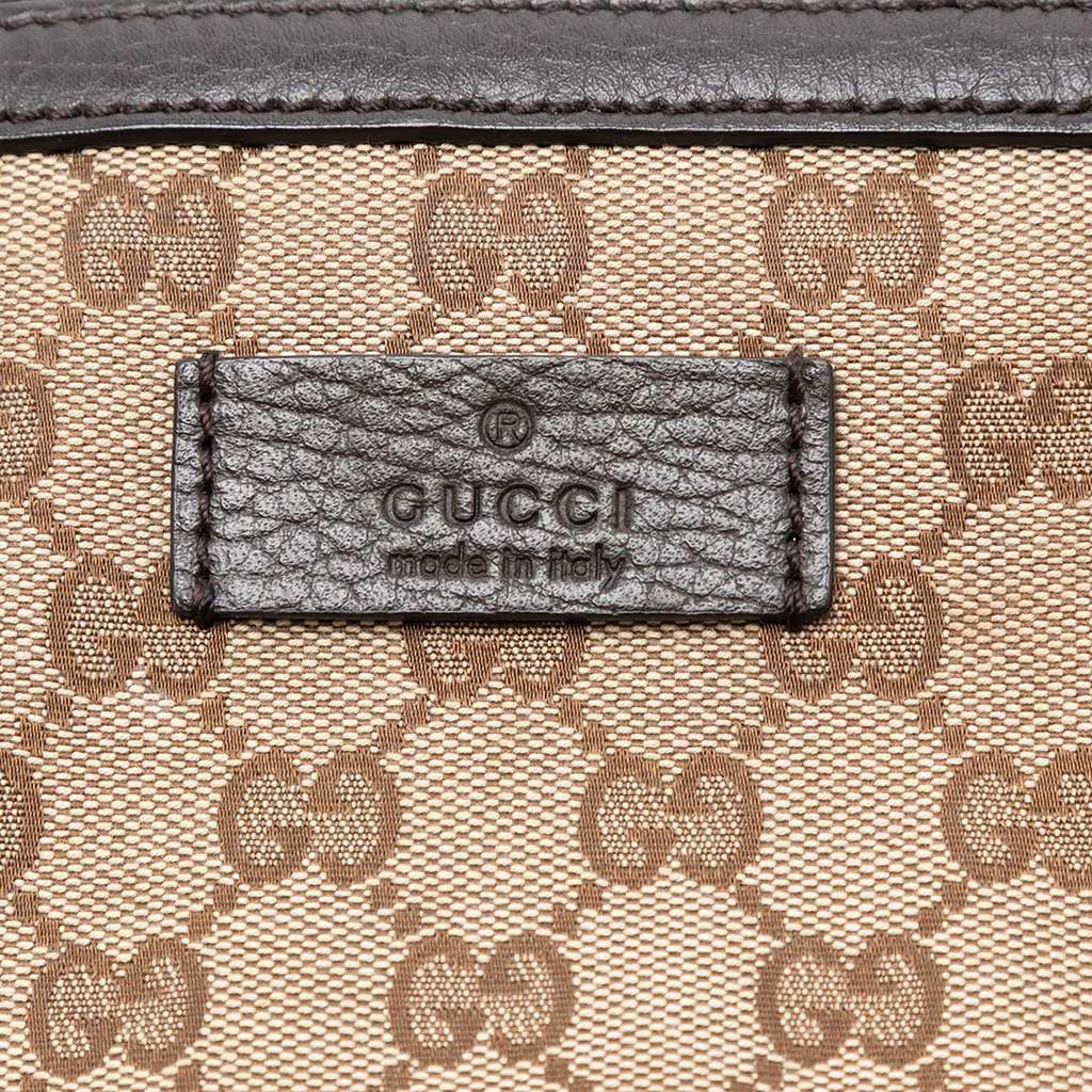Gucci GG Canvas Tote Brown Canvas Very good condition - Box View