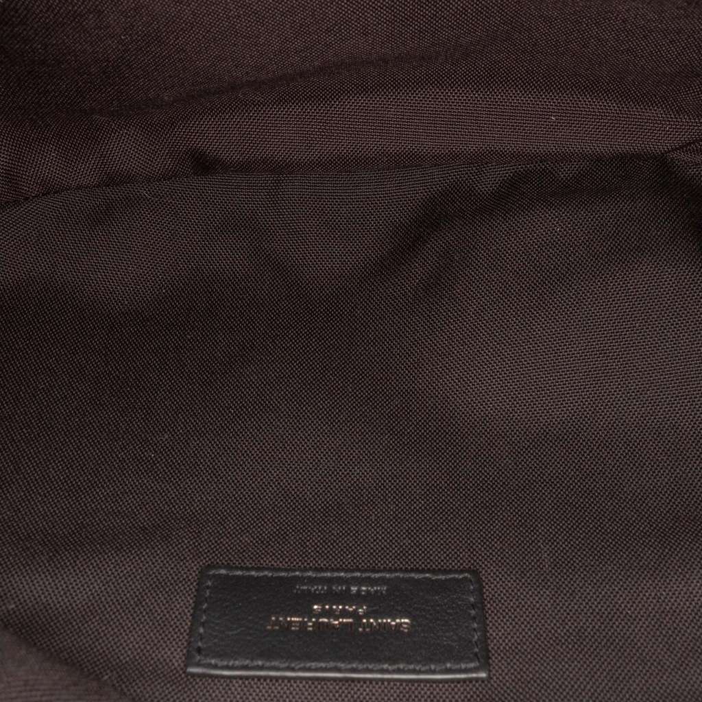 Saint Laurent Nylon Nuxx Belt Bag Black Good - Model View