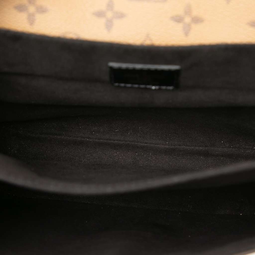 Louis Vuitton Monogram Reverse Pochette Metis Brown Good - Model View