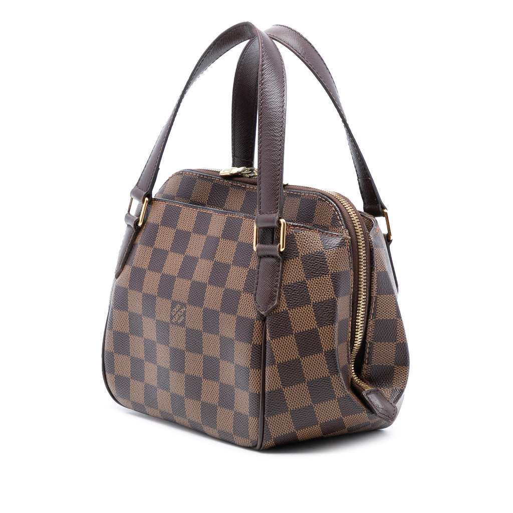 Louis Vuitton Damier Ebene Belem PM Brown Very good condition - Back View