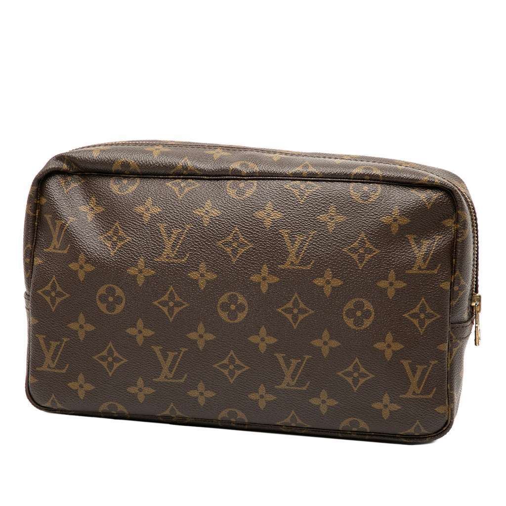 Louis Vuitton Monogram Trousse Toilette 28 Brown Very good condition - Back View