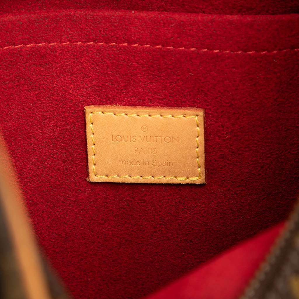 Louis Vuitton Monogram Croissant GM Brown Good condition - Box View