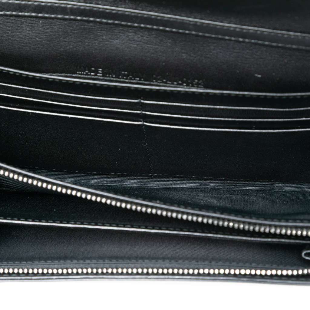 Dior Patent Cannage Miss Dior Promenade Crossbody Black Leather Good - Model View