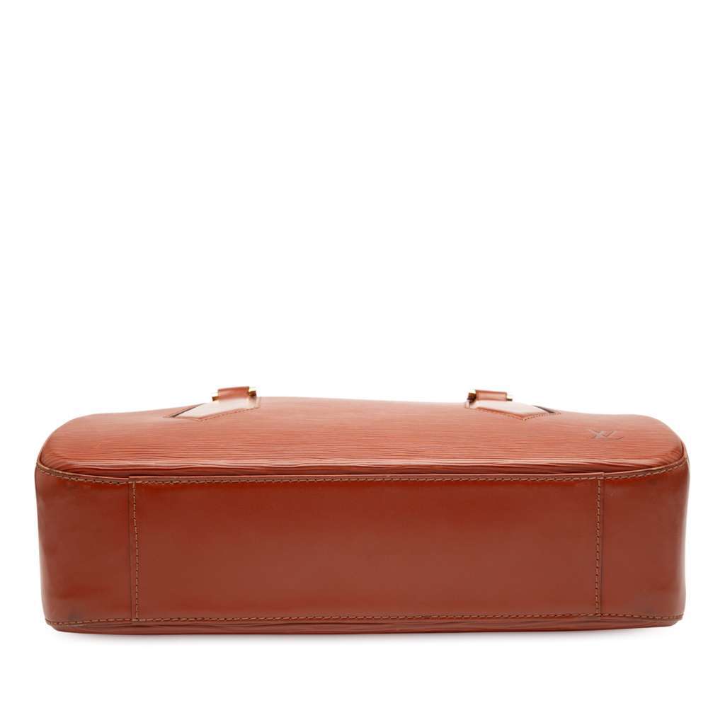 Louis Vuitton Epi Voltaire Brown Leather Very good - Inside View