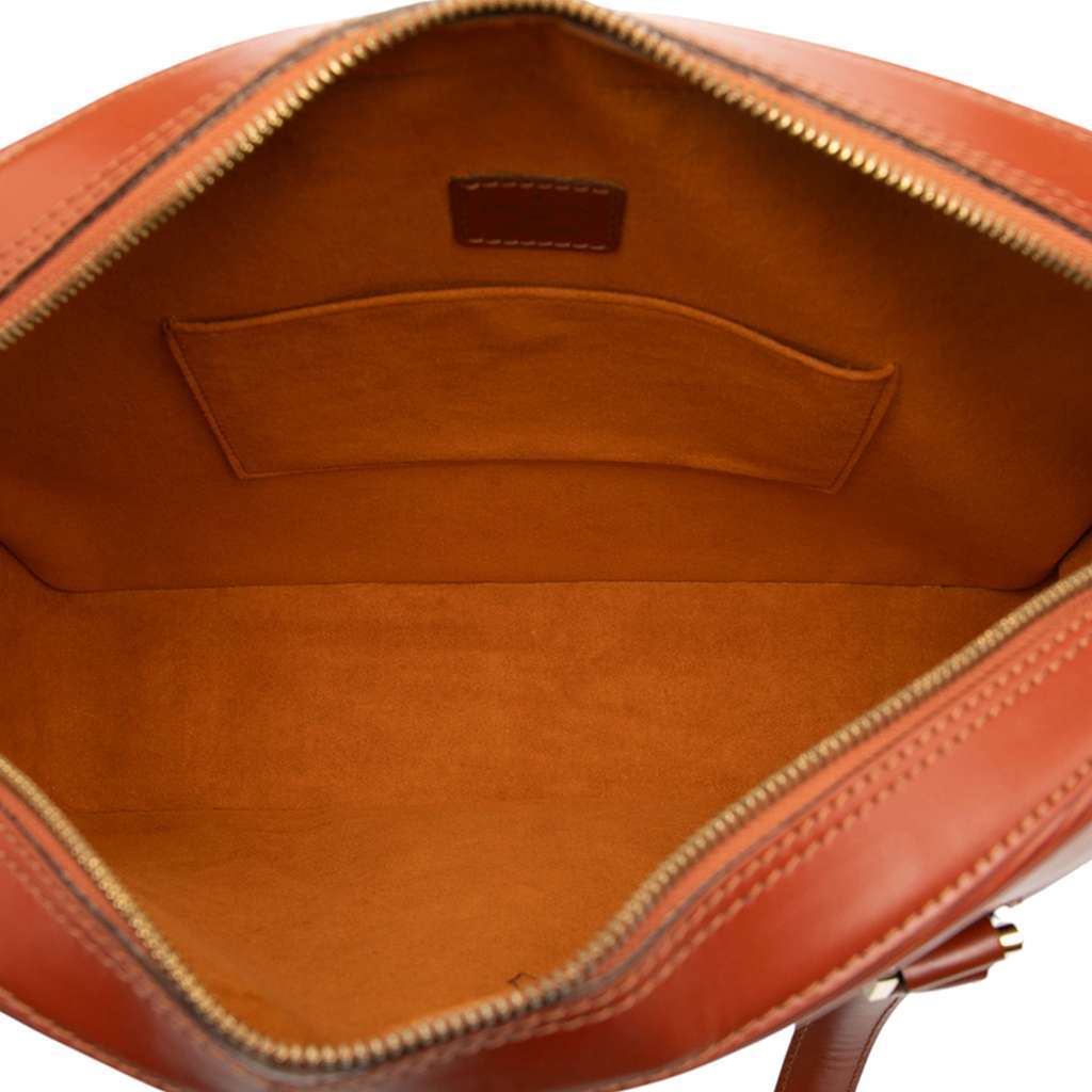 Louis Vuitton Epi Voltaire Brown Leather Very good - Model View