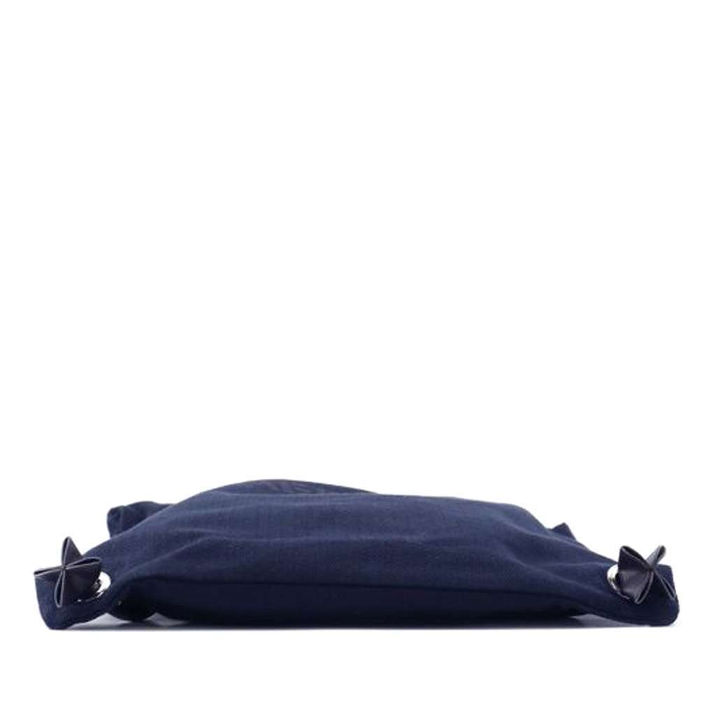 Hermès Toile Aline Grooming Bag Blue Canvas Good condition - Inside View