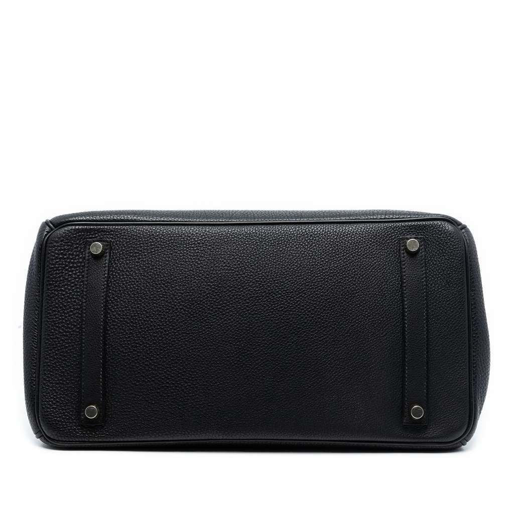 Hermès Togo Birkin Retourne 35 Black Leather Good condition - Inside View