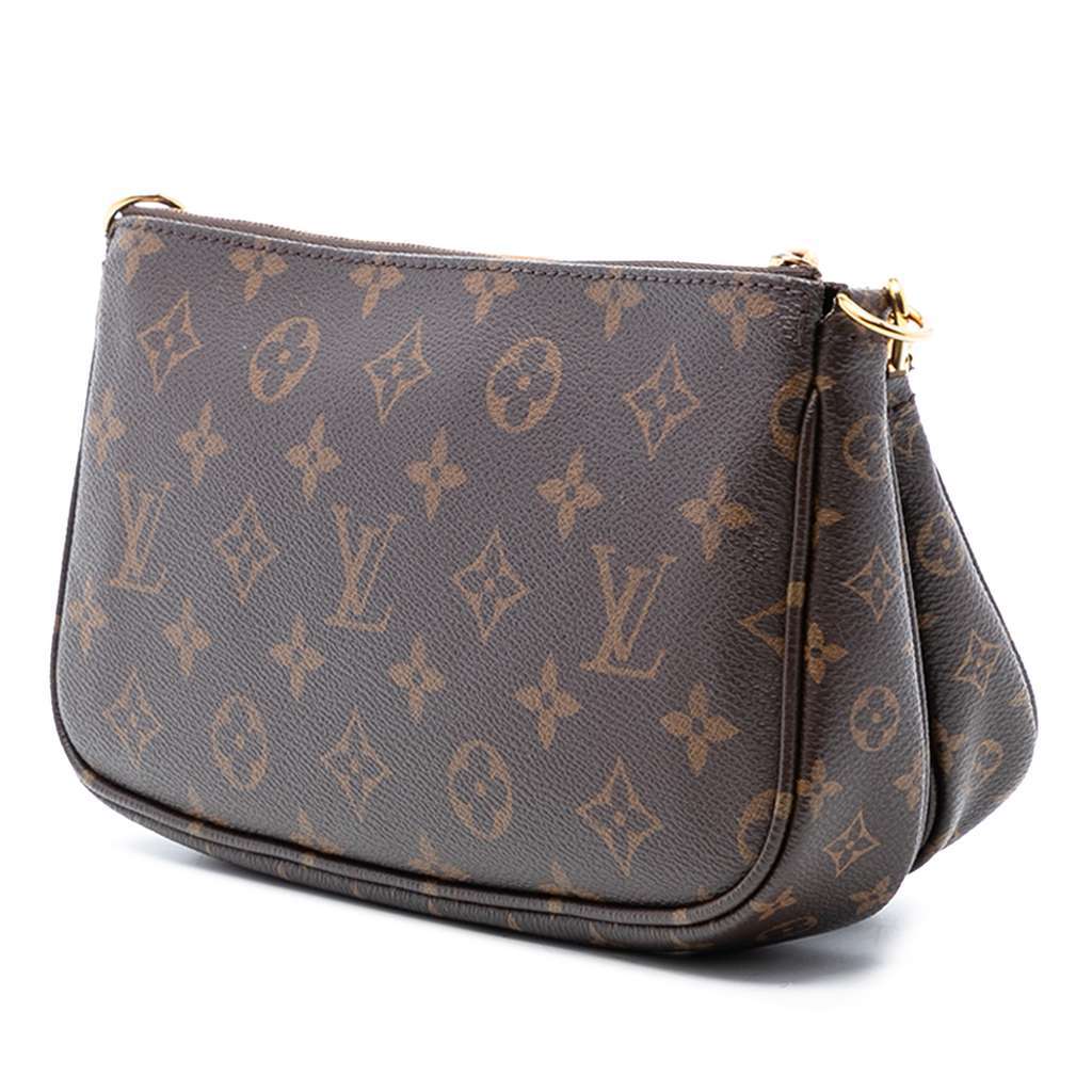 Louis Vuitton Monogram Multi Pochette Accessoires Brown Good condition - Back View