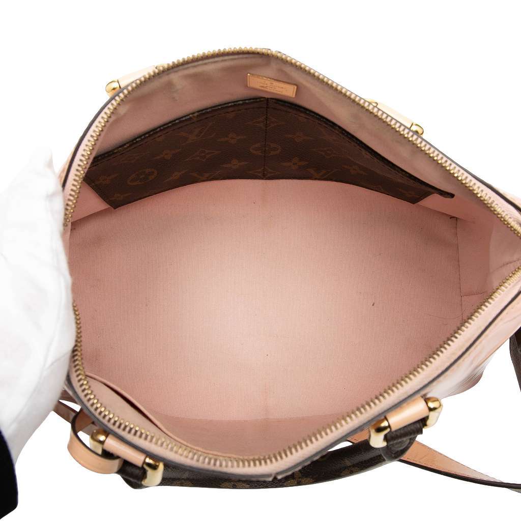 Louis Vuitton Vernis Miroir Tote Pink Leather Very good condition - Model View