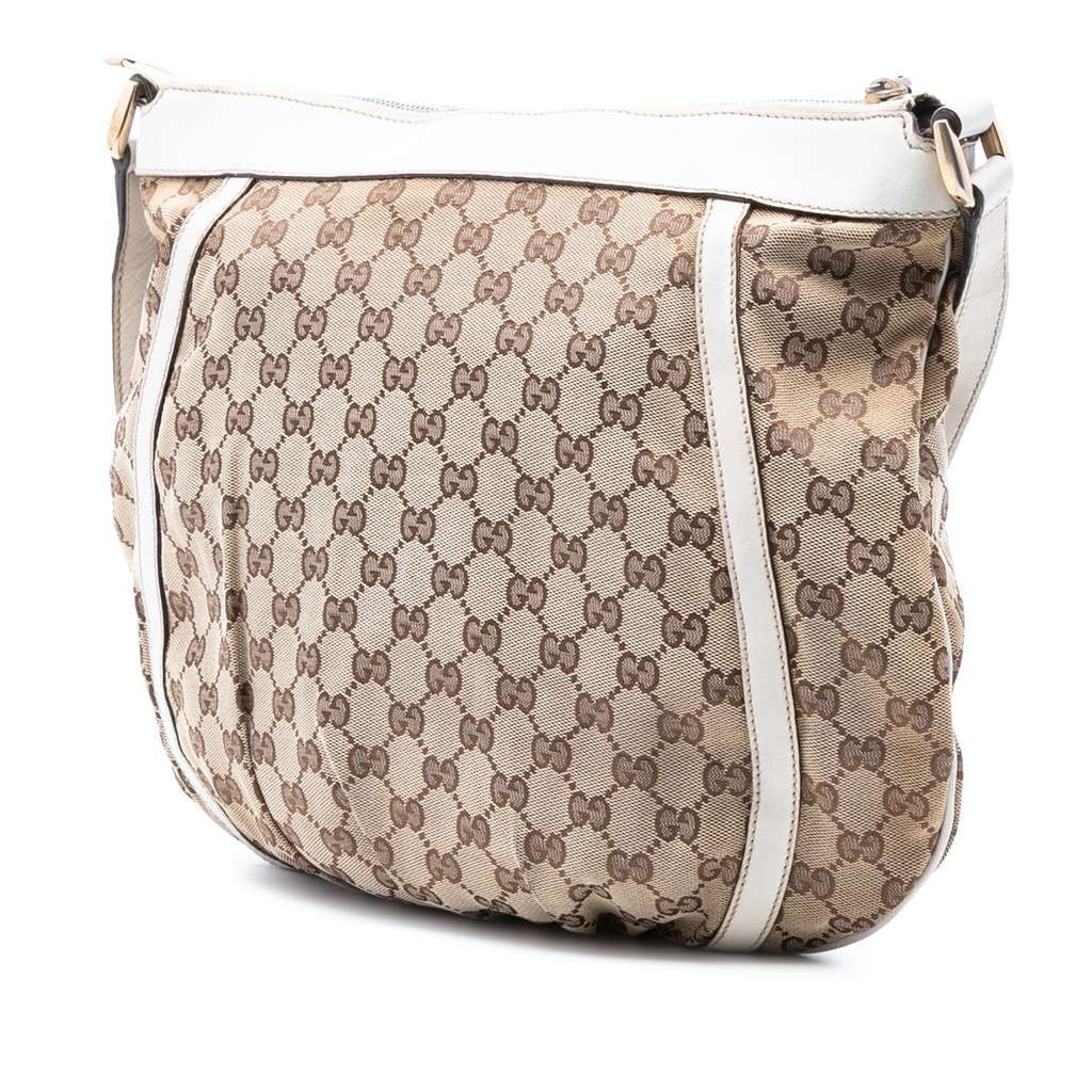 Gucci GG Canvas Abbey D Ring Crossbody Brown Canvas Very good - Back View